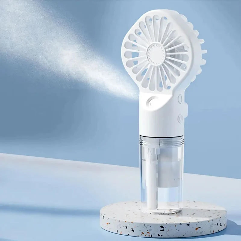 Handventilator Compact Met Koelende Mistfunctie 1