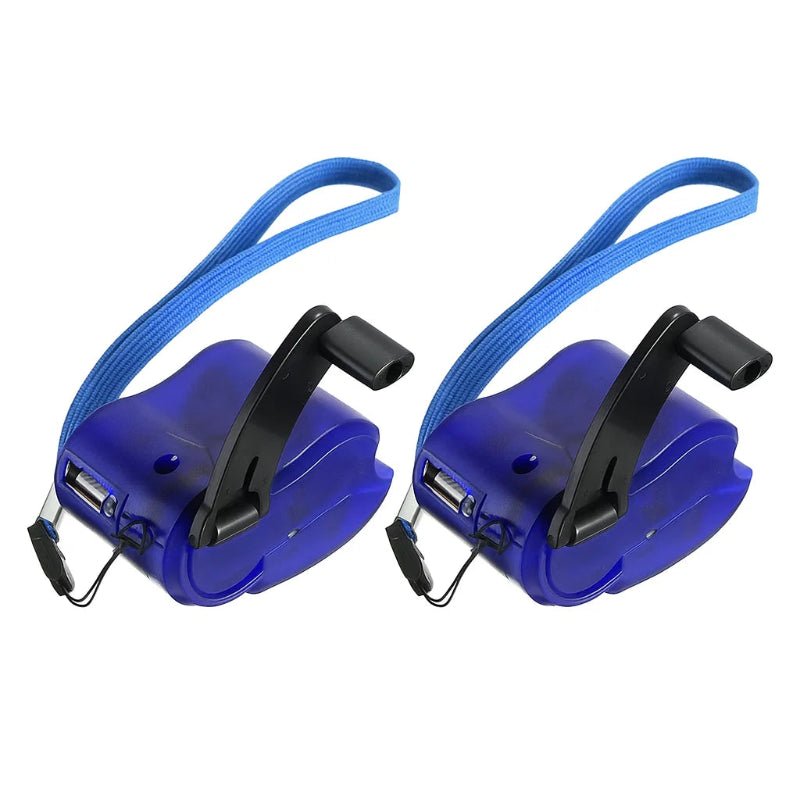 Handzwengel Noodoplader met USB en LED voor Buitenactiviteiten 11