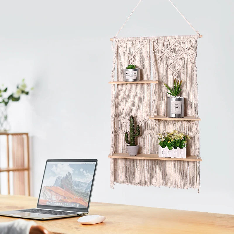 Hangend Plantenrek Meerlaags voor Binnen 2