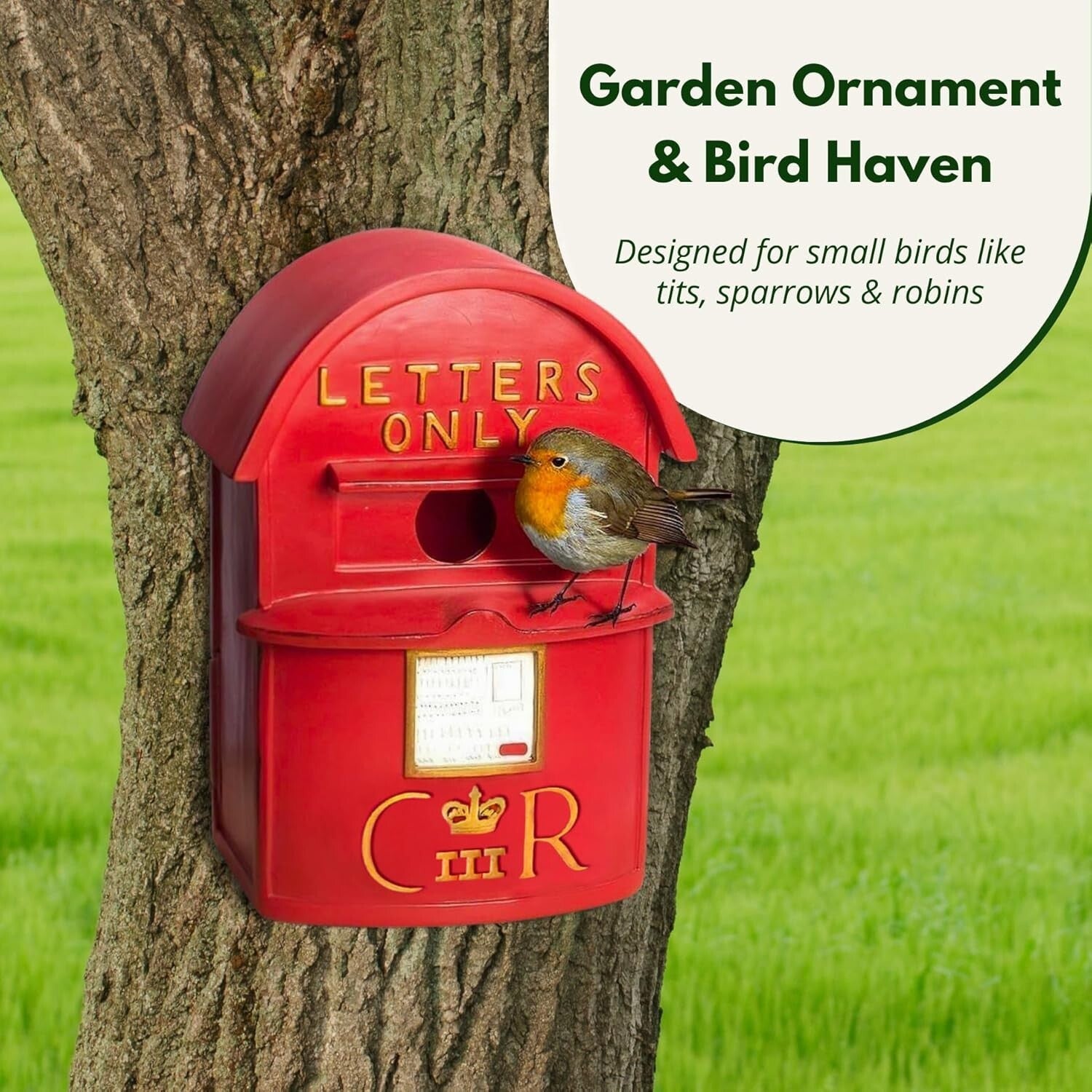 Hangend Tuinvogelhuisje Decoratief 0