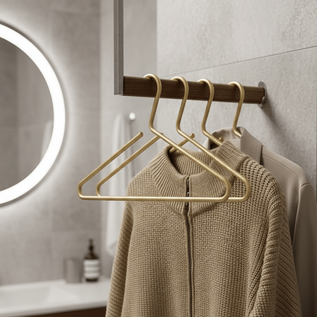 Hangerset voor Kledingkasten in Goud en Zilver 0