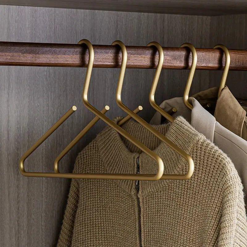 Hangerset voor Kledingkasten in Goud en Zilver 2