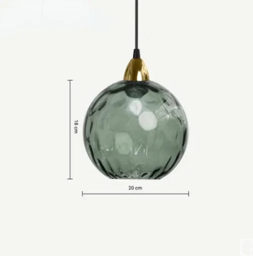 Hanglamp Eettafel Glazen Bol Stijlvol voor Woonkamer en Slaapkamer Verlichting 11