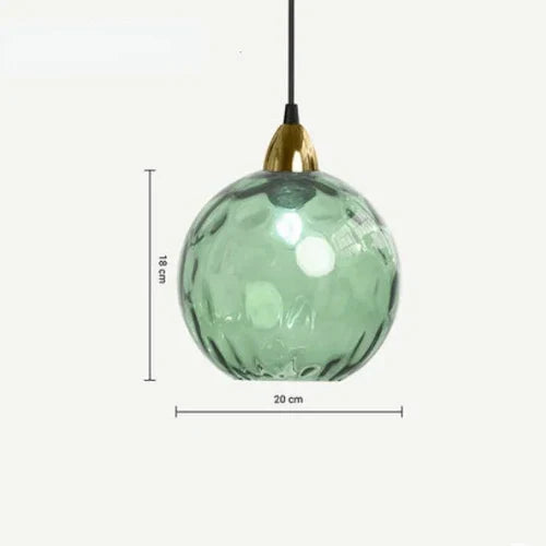 Hanglamp Eettafel Glazen Bol Stijlvol voor Woonkamer en Slaapkamer Verlichting 8