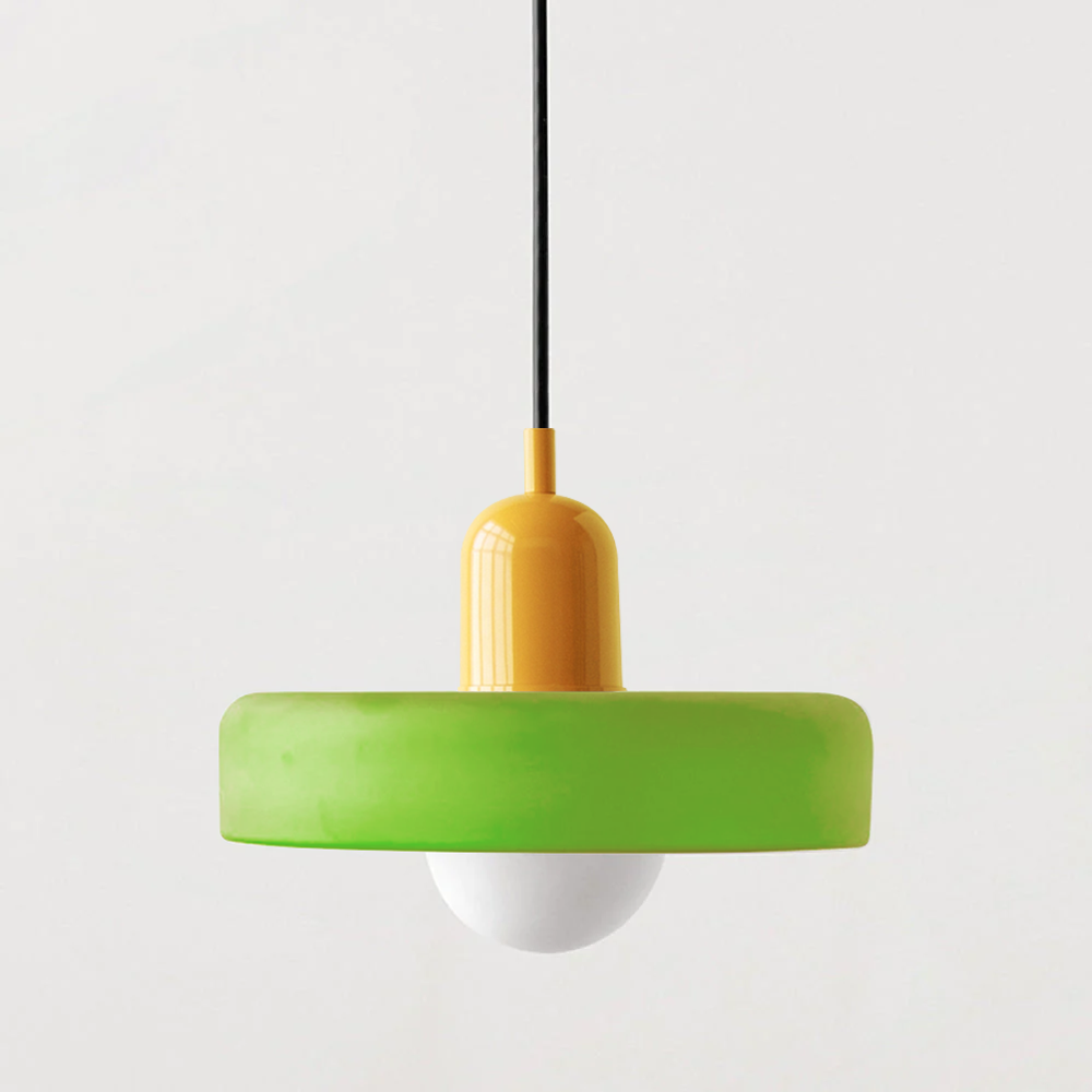 Hanglamp Modern Design Voor Woonkamer Eettafel Met Gekleurd Glas 14