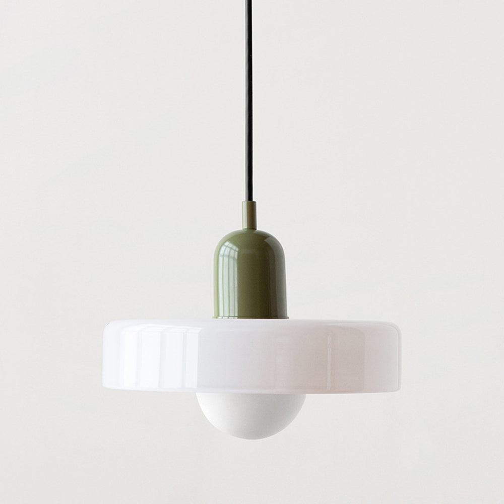 Hanglamp Modern Design Voor Woonkamer Eettafel Met Gekleurd Glas 26