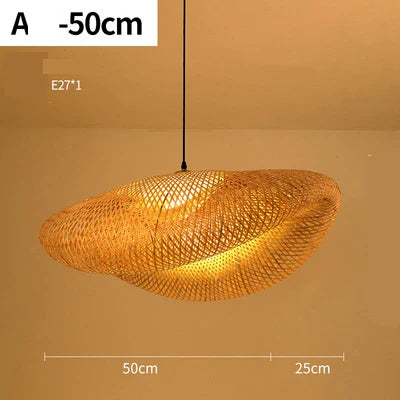 Hanglamp Rotan Boheemse Stijl voor Woonkamer en Eetkamer 7