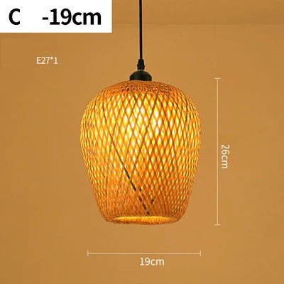 Hanglamp Rotan Boheemse Stijl voor Woonkamer en Eetkamer 8