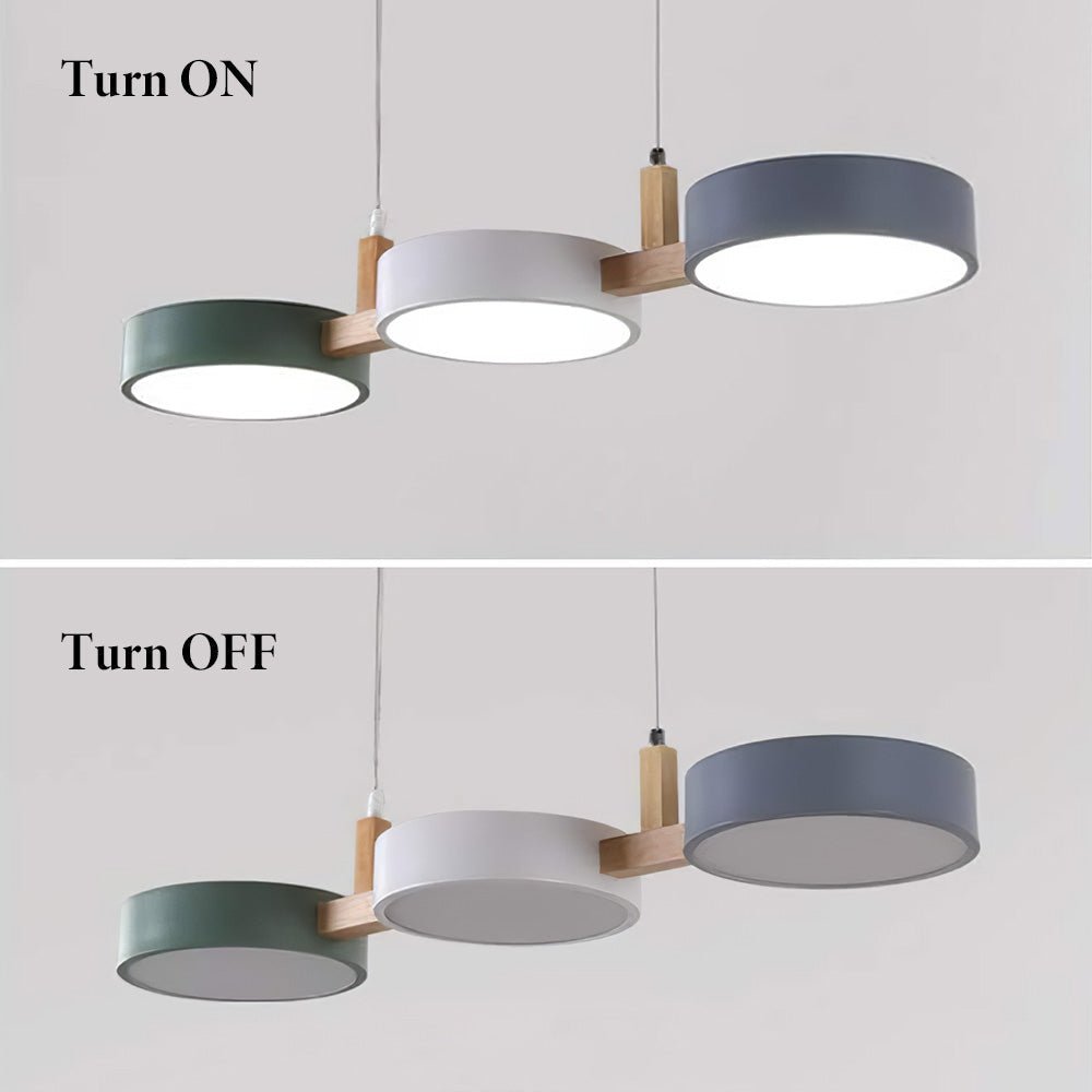 Hanglamp Scandinavisch Design LED 7