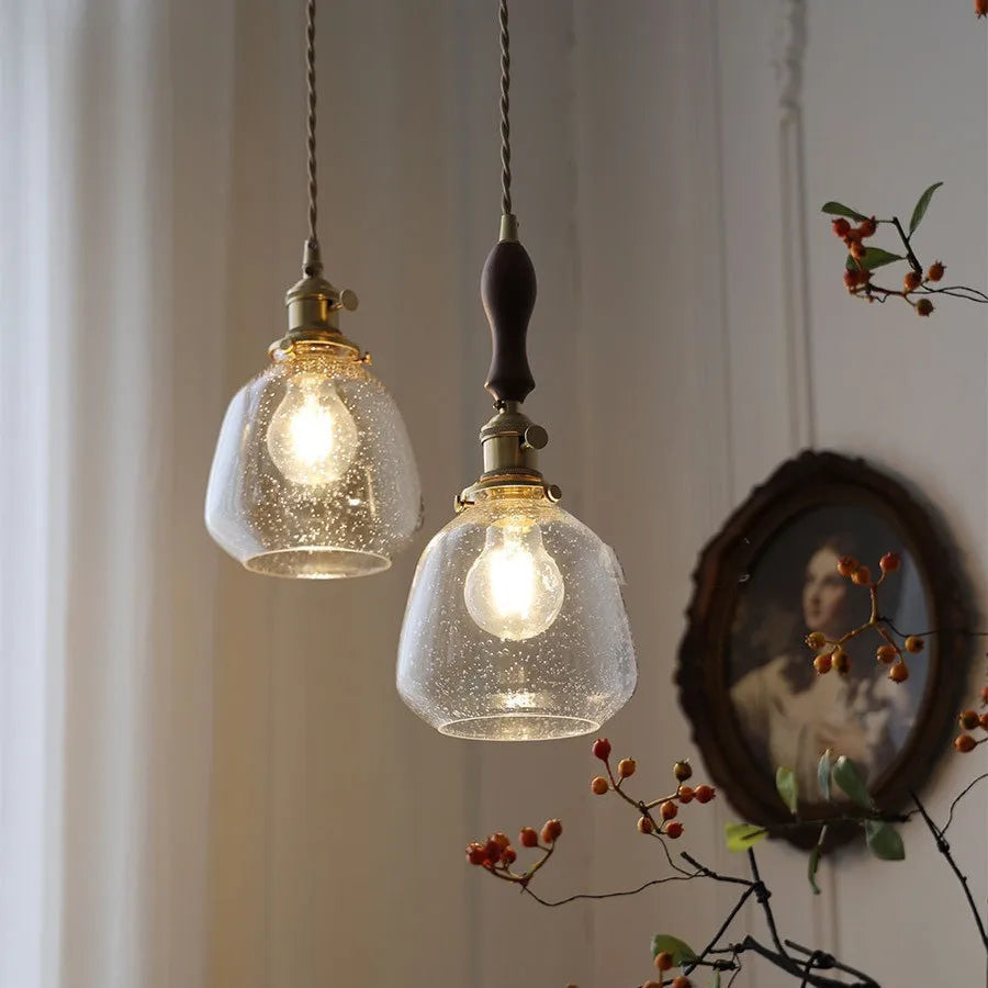 Hanglamp Vintage Stijl voor Woonkamer en Eettafel met Glazen Design 4