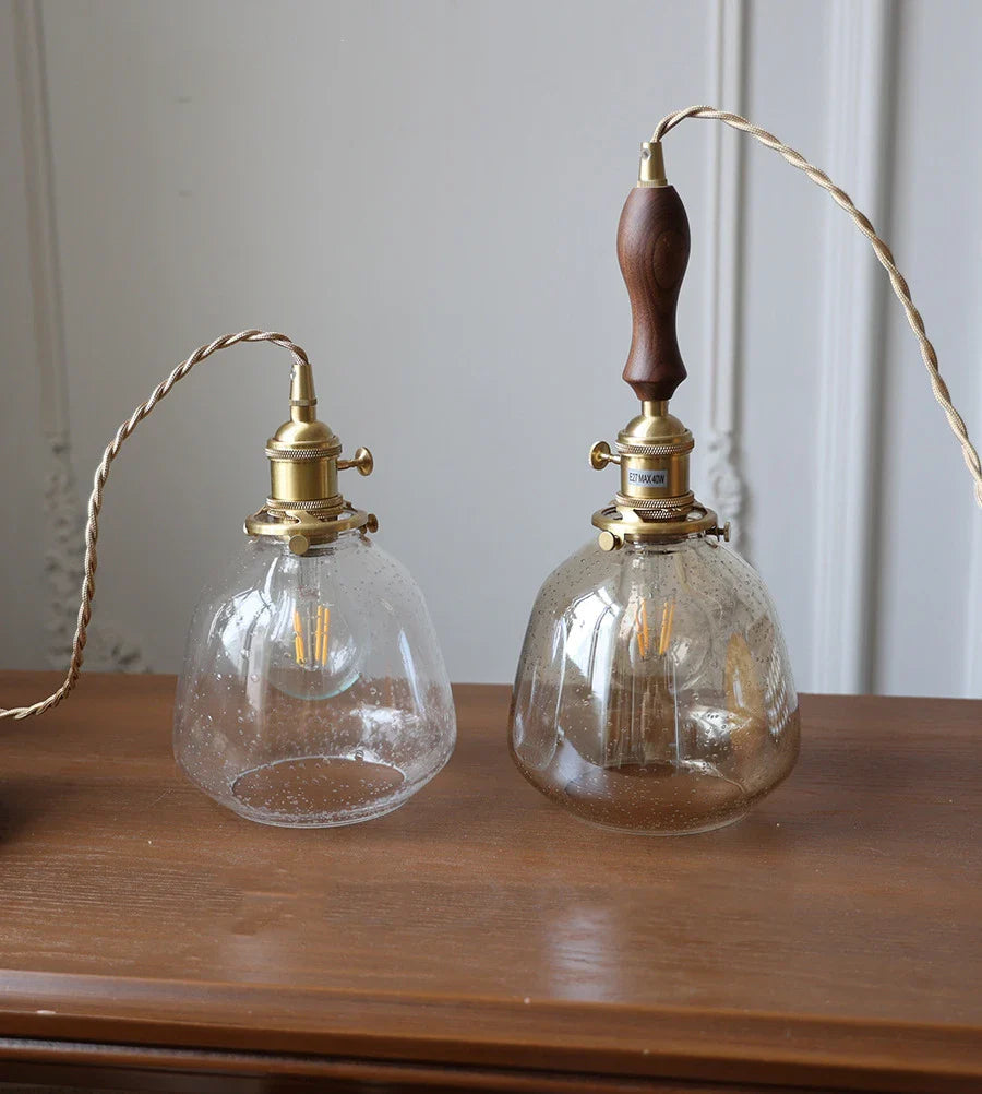 Hanglamp Vintage Stijl voor Woonkamer en Eettafel met Glazen Design 5