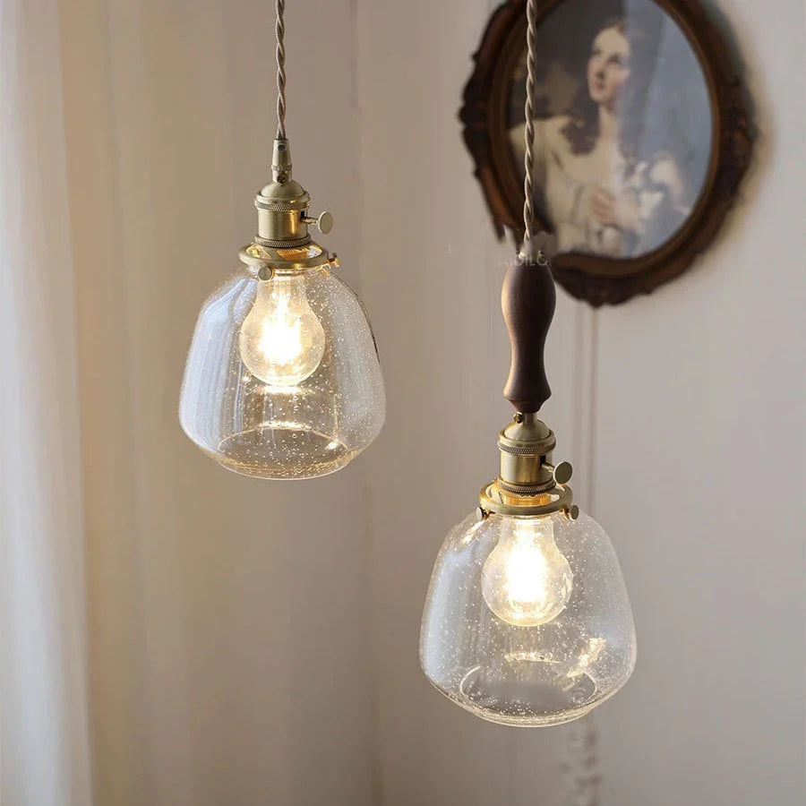Hanglamp Vintage Stijl voor Woonkamer en Eettafel met Glazen Design 6