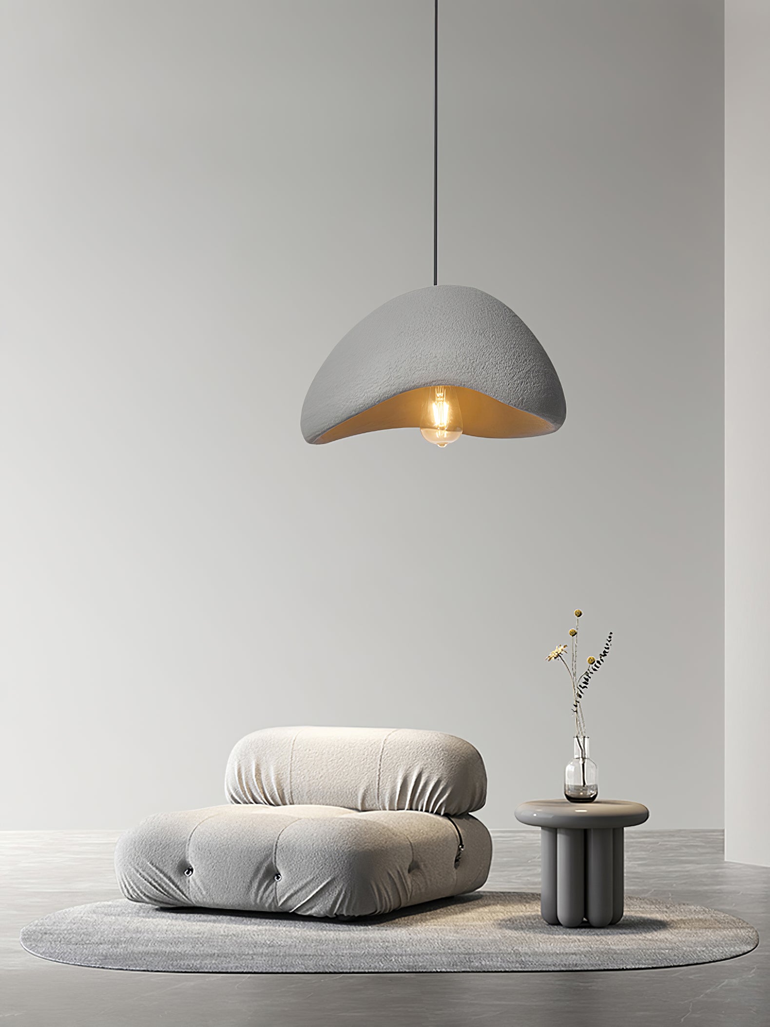 Hanglamp Wabi-Sabi Cocoon Stijl A voor Eettafel en Woonkamer 7