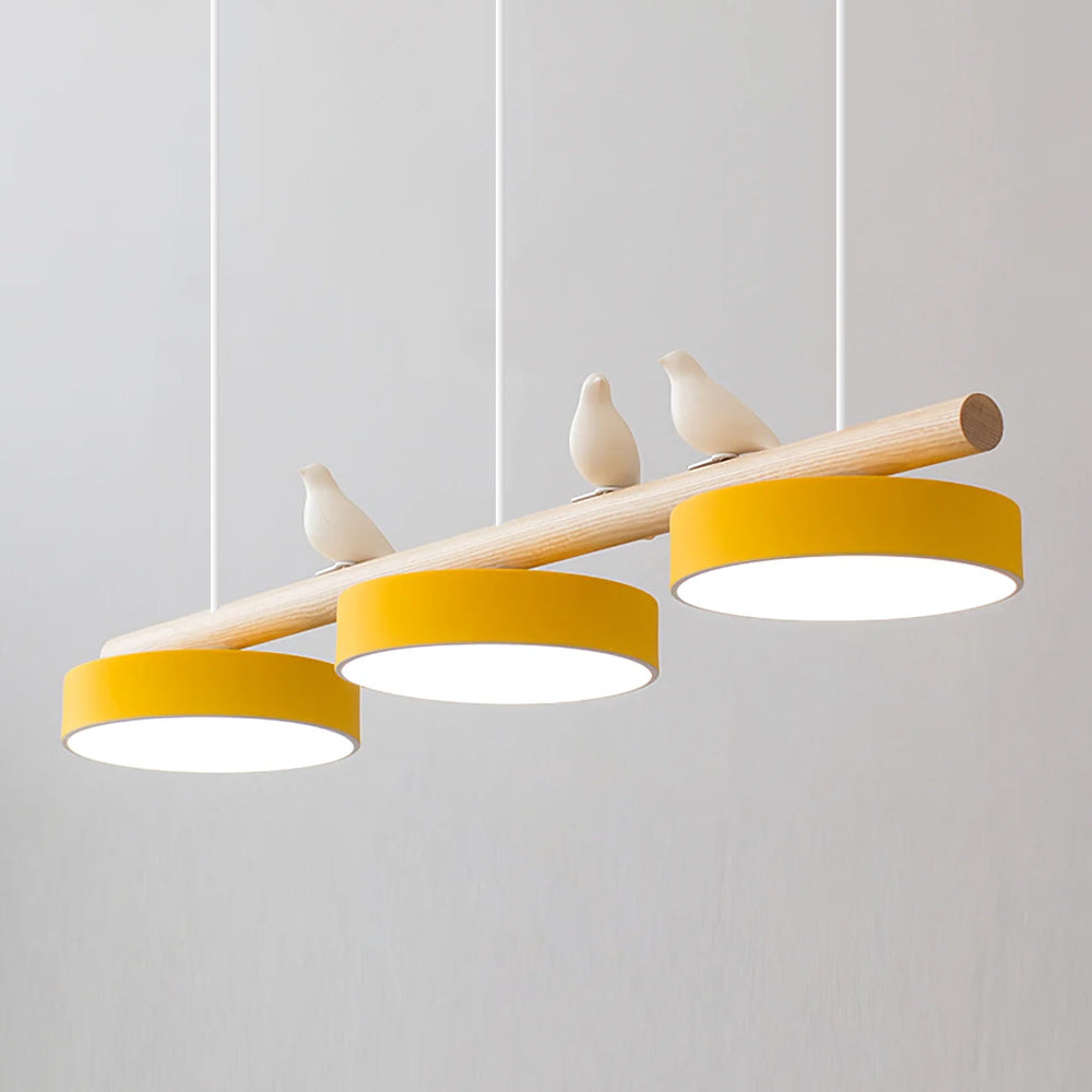 Hanglamp met Vogelontwerp voor Eettafel 10