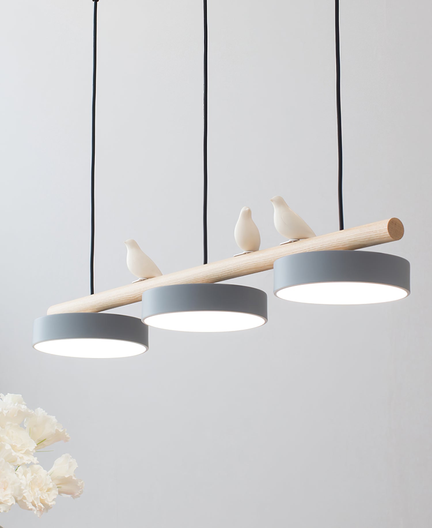 Hanglamp met Vogelontwerp voor Eettafel 4