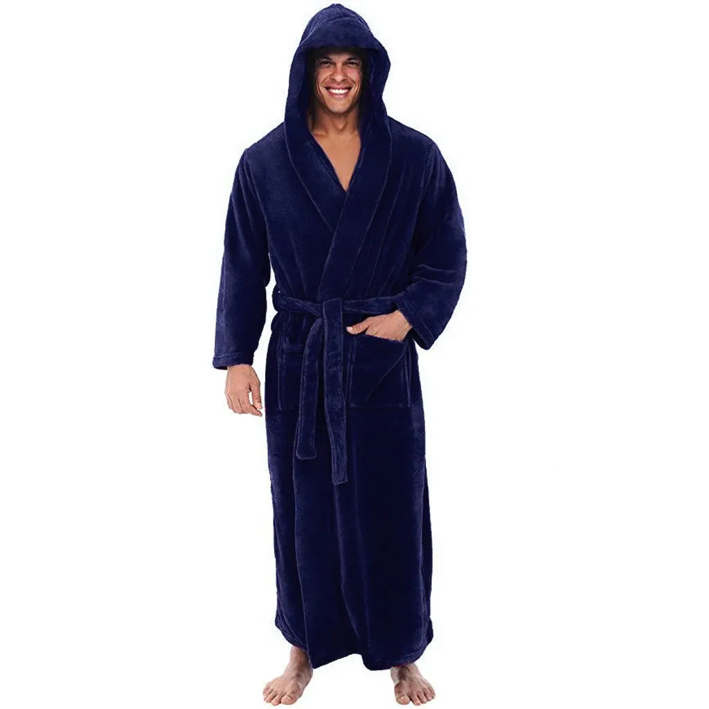 Heren Badjas met Capuchon voor Comfortabele Dagen 4