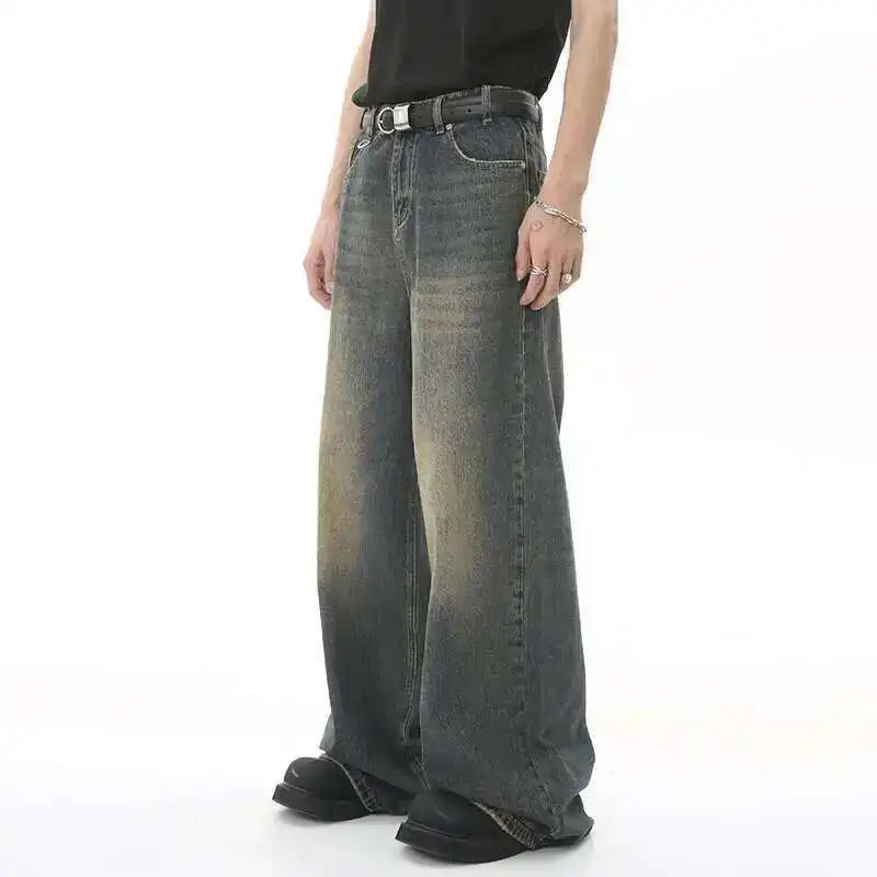 Heren Baggy Jeans Vintage Stijl 1