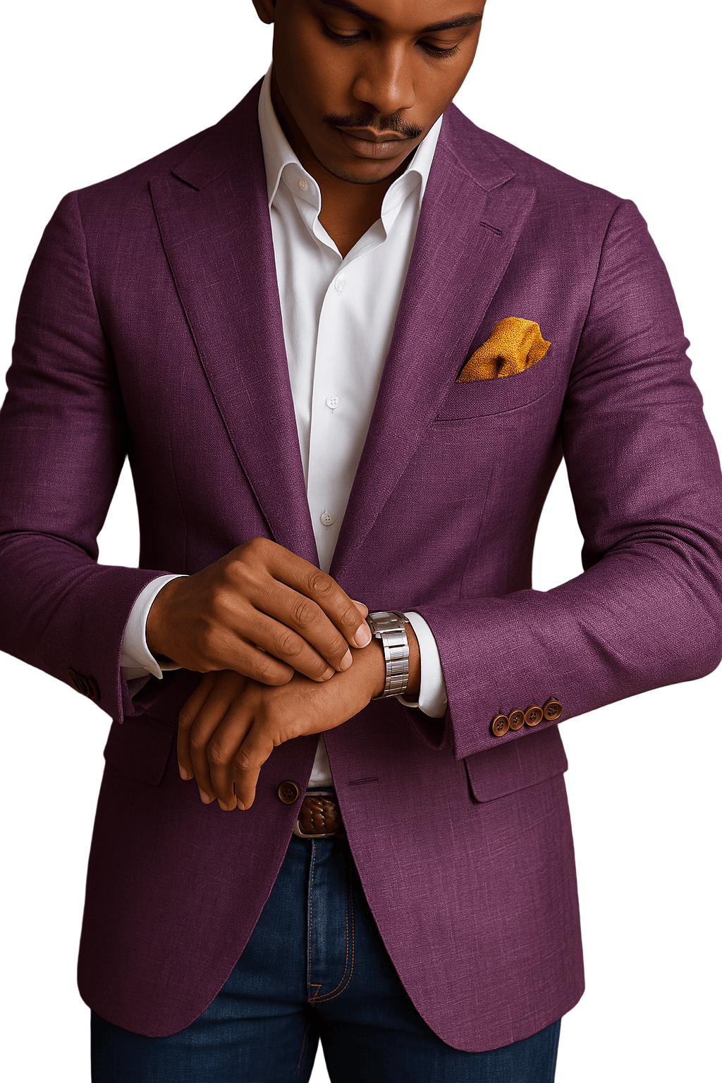 Heren Blazer Slim-Fit Modern Design 0