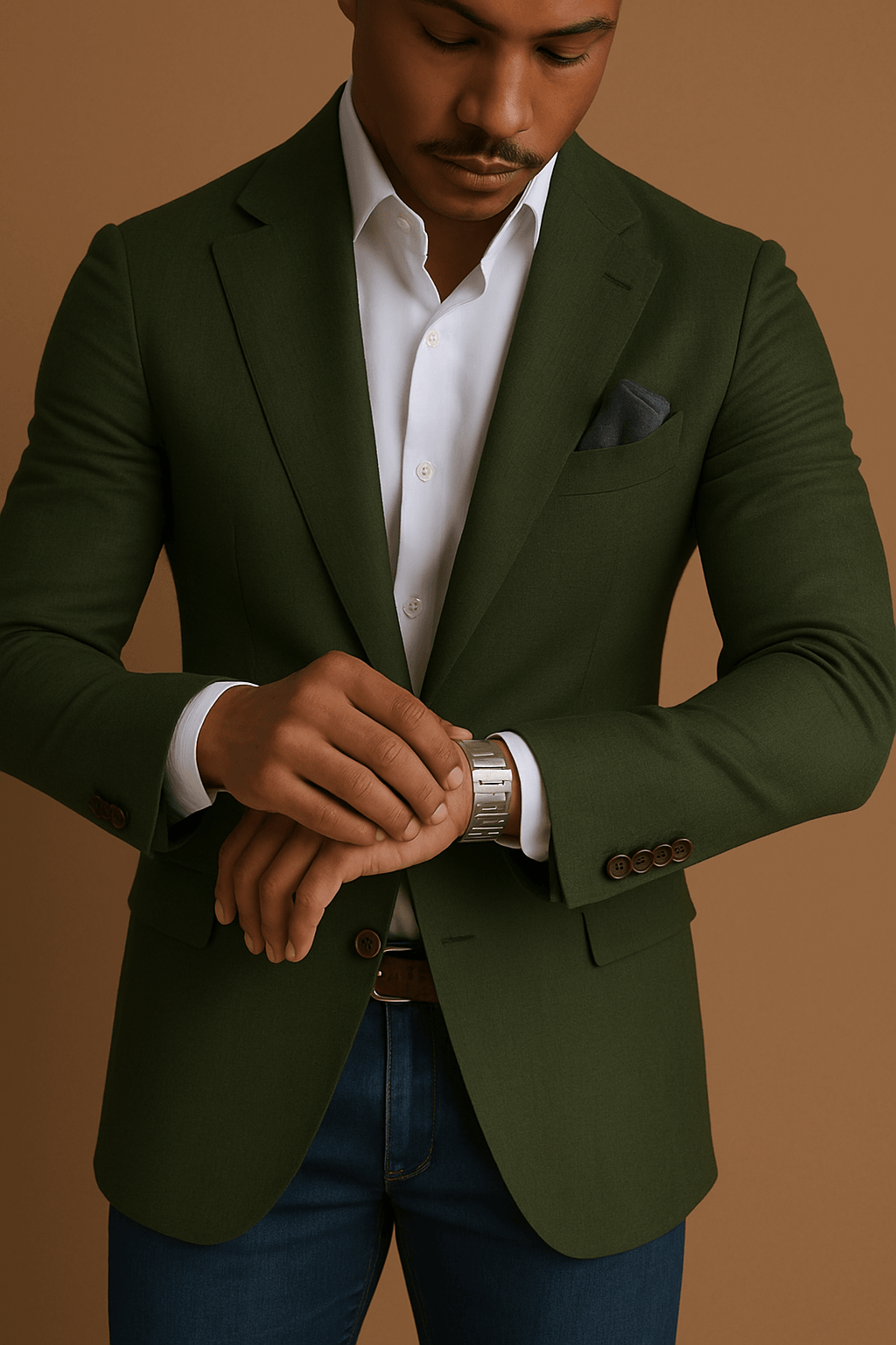 Heren Blazer Slim-Fit Modern Design 2