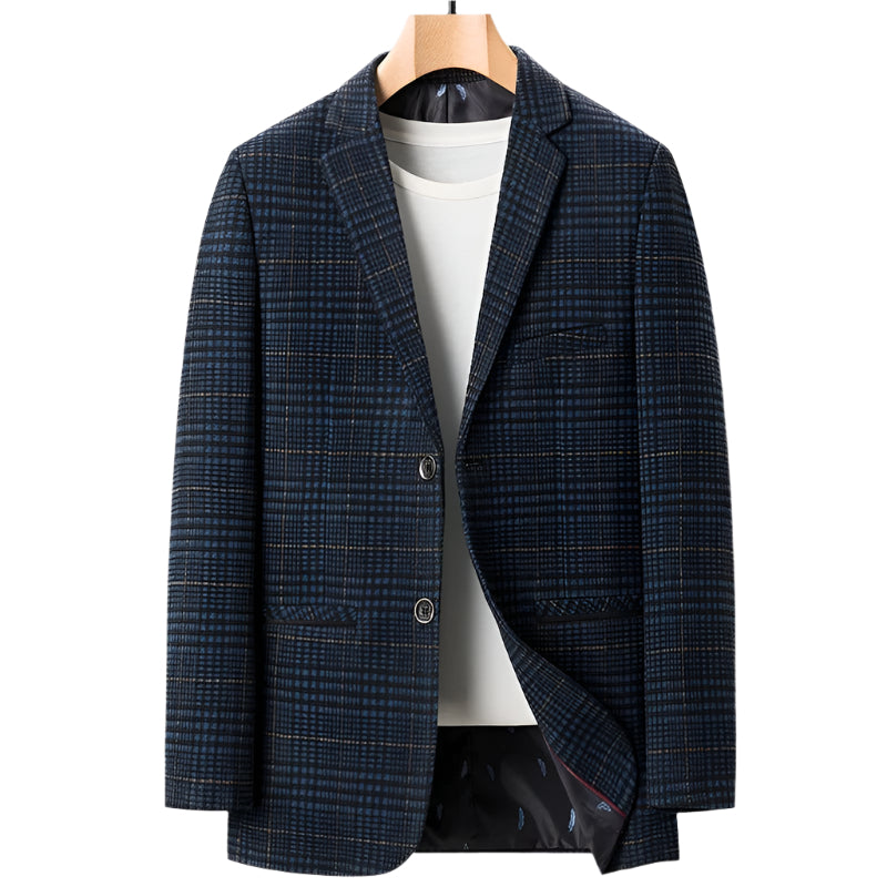 Heren Blazer Stijlvol Wol 0