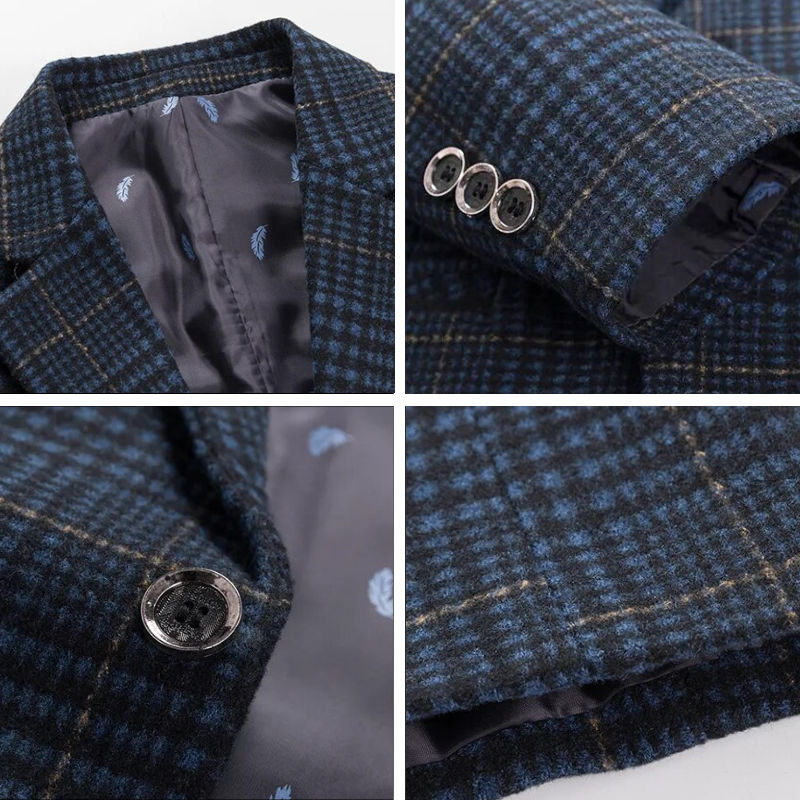Heren Blazer Stijlvol Wol 1