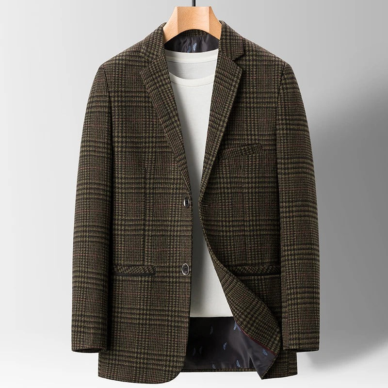 Heren Blazer Stijlvol Wol 6