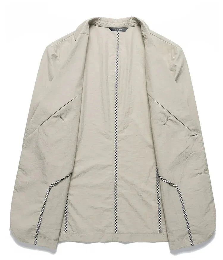 Heren Blazer van Linnen in Klassieke Stijl 7