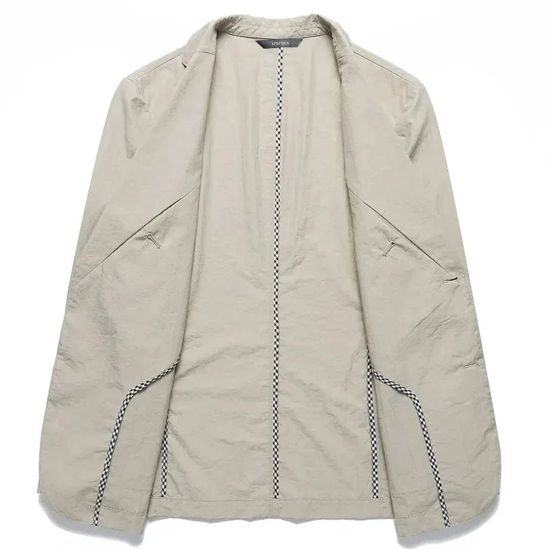 Heren Blazer van Linnen in Klassieke Stijl 8