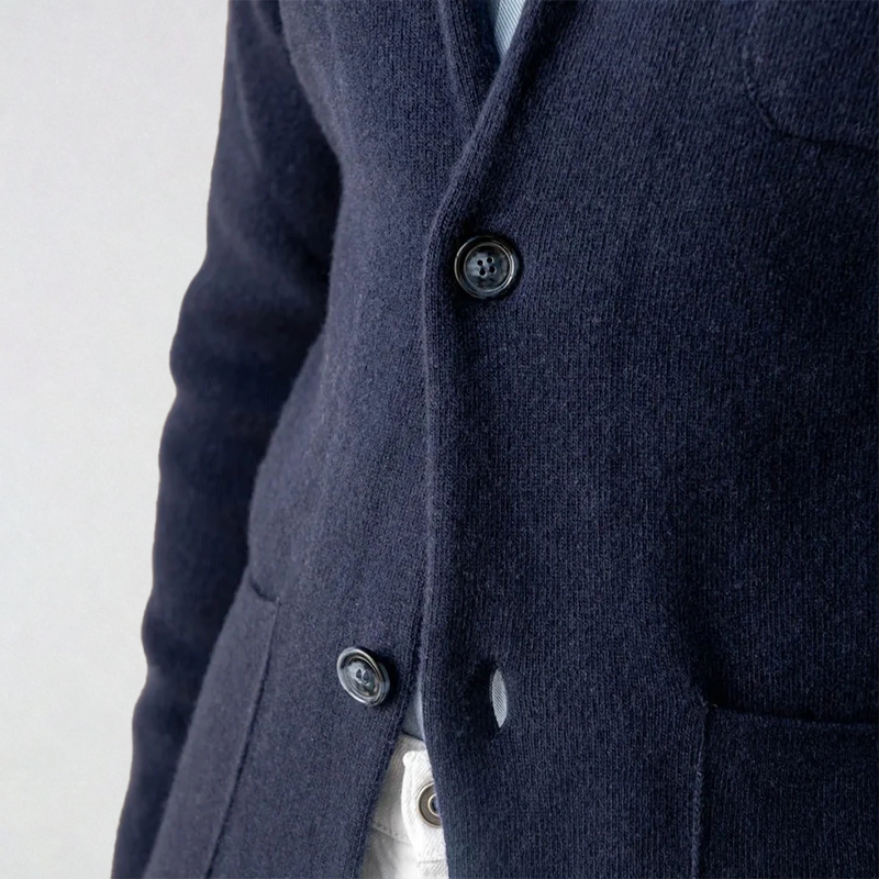 Heren Blazer van Wol met Zak voor Formele en Casual Gelegenheden 2
