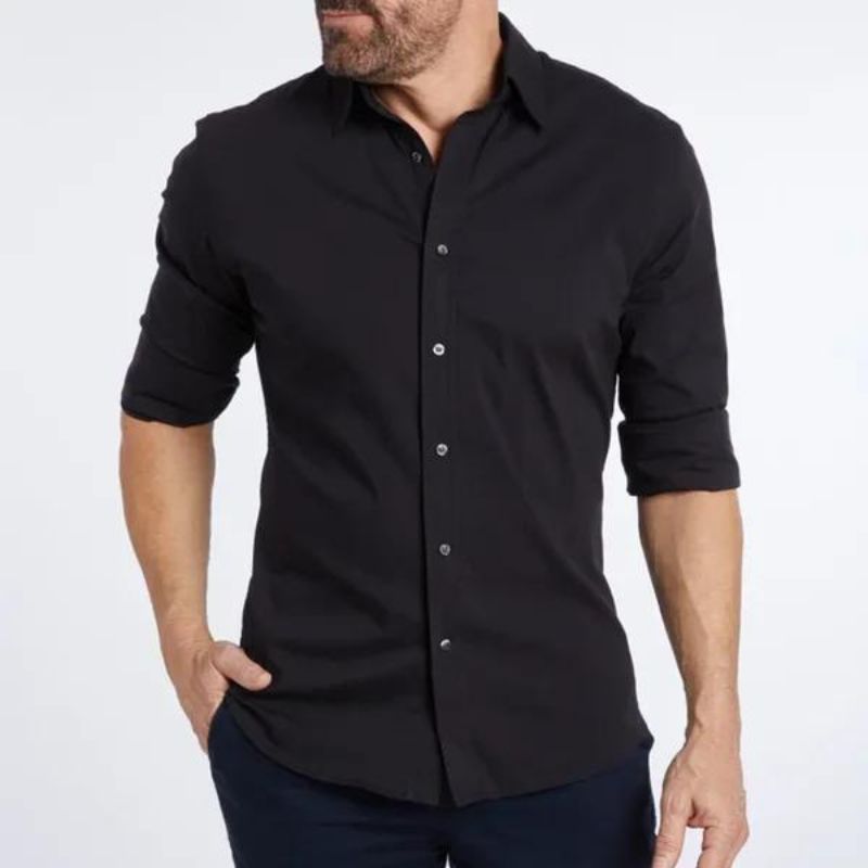 Heren Blouse Ademend Met Ritssluiting 2