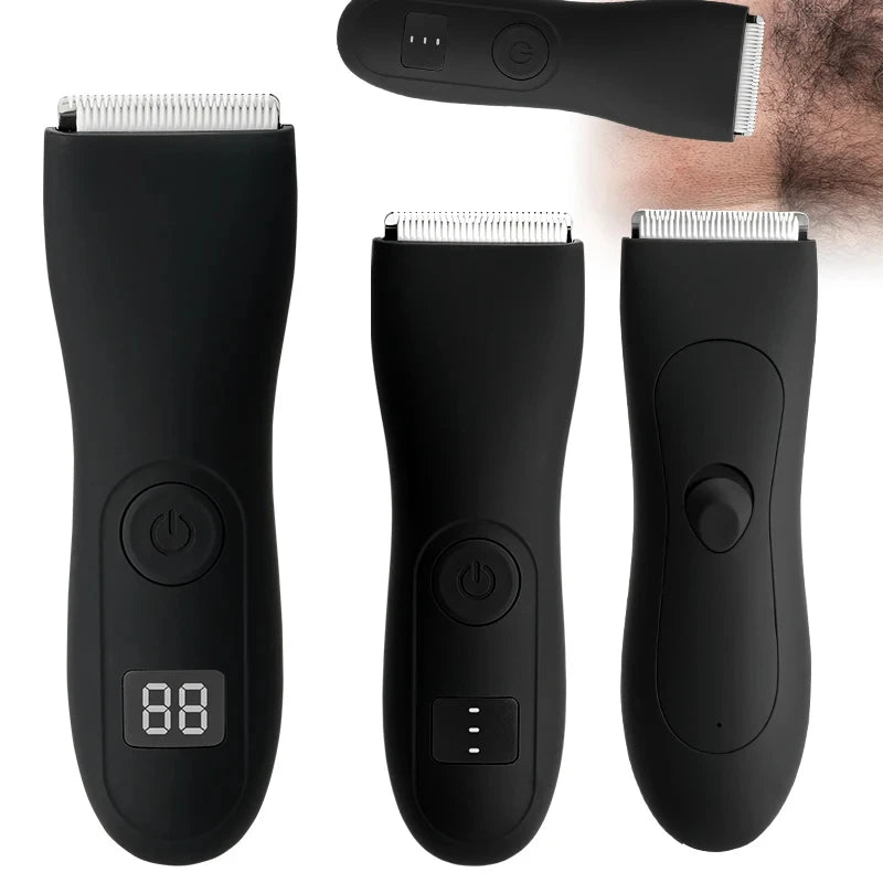 Heren Bodygroomer Ergonomisch Waterdicht Voor Gevoelige Gebieden 3