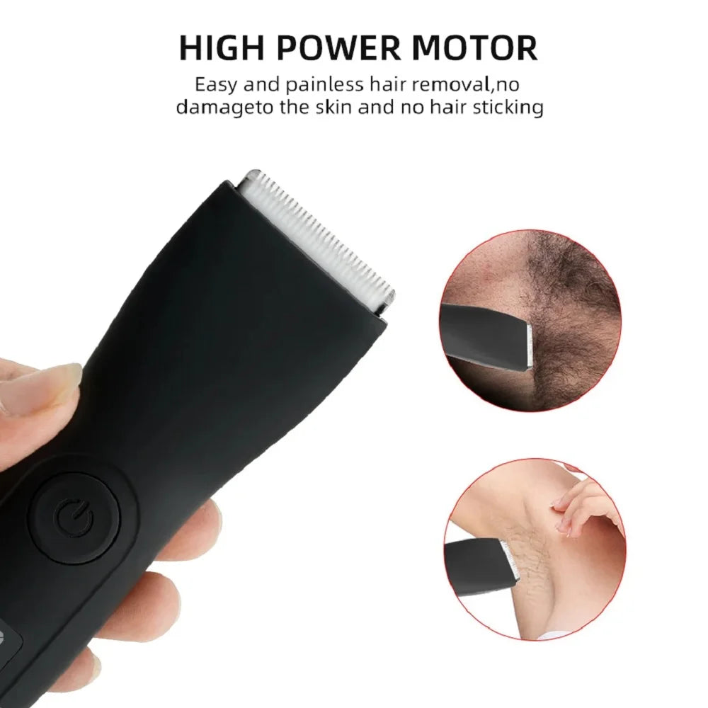 Heren Bodygroomer Ergonomisch Waterdicht Voor Gevoelige Gebieden 5