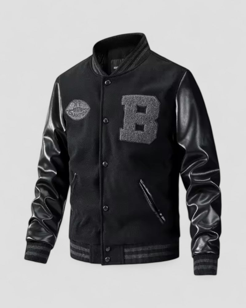 Heren Bomberjack Casual Sportief Met Trendy Pasvorm 1