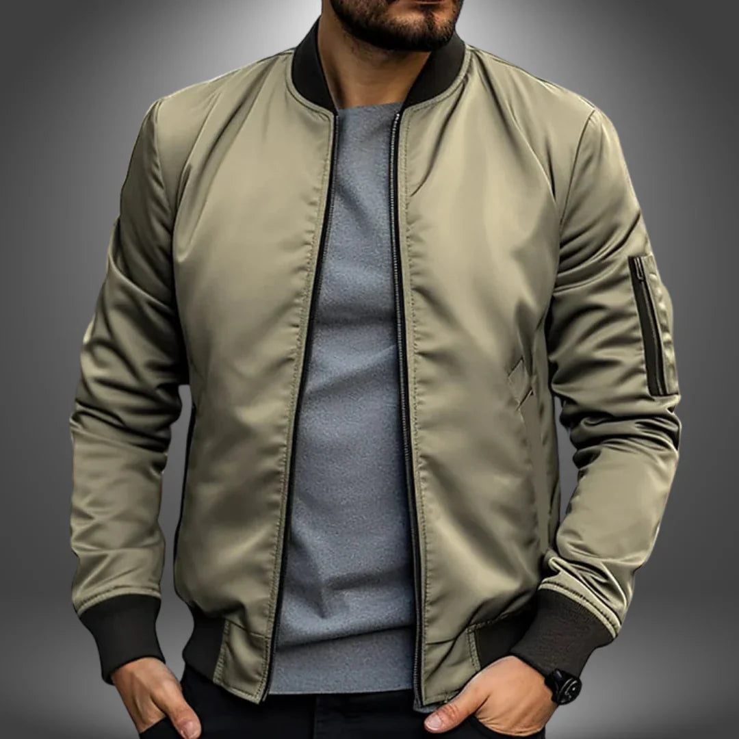 Heren Bomberjack Lichtgewicht Casual Stijl 2