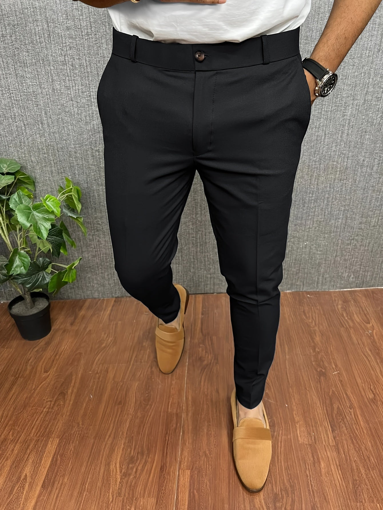 Heren Broek Casual Stijl 1