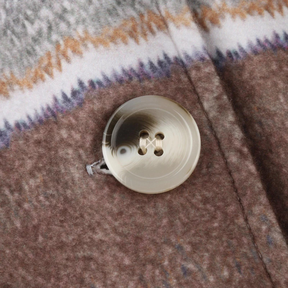 Heren Cardigan met Kleurrijke Strepen en Sjaalkraag 4