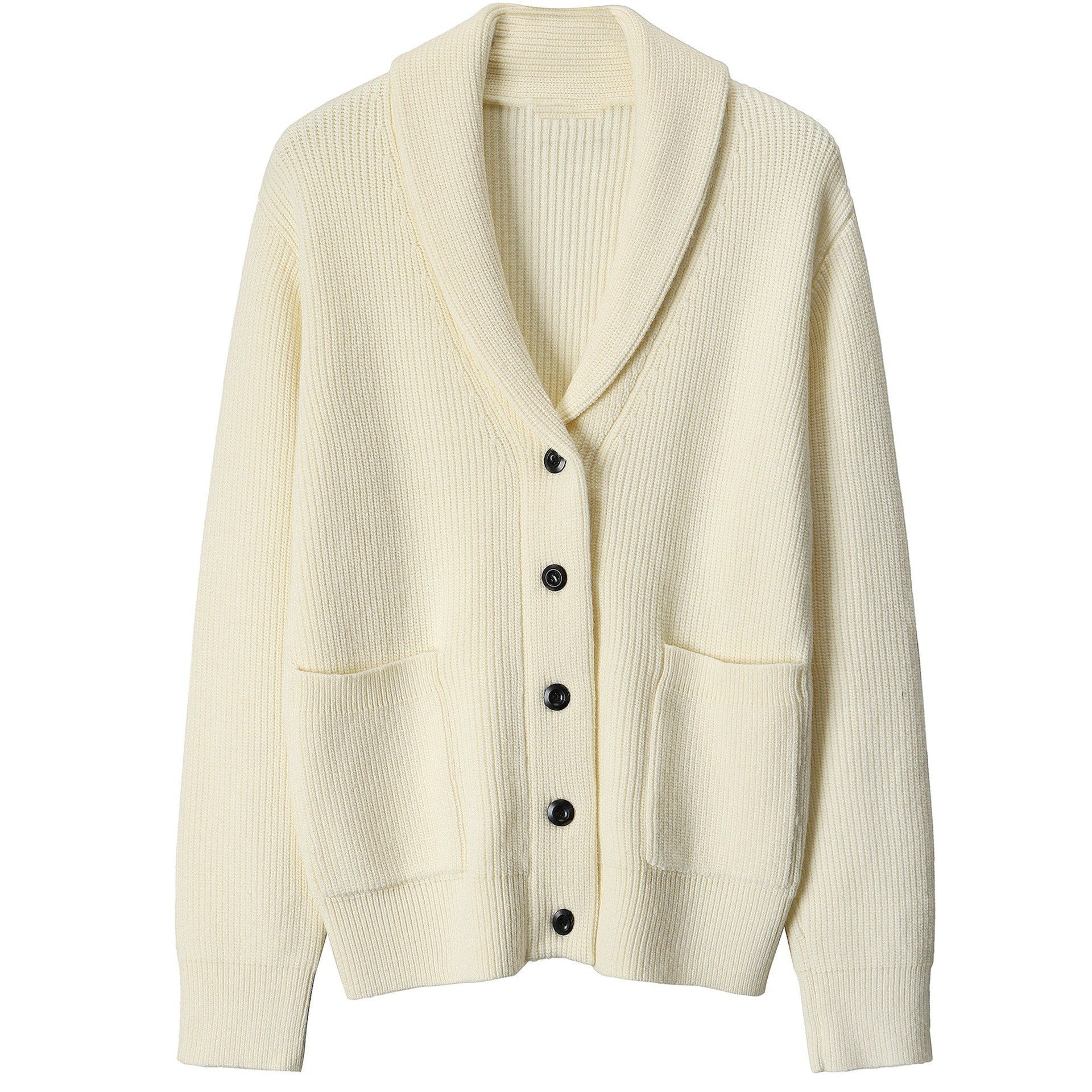 Heren Cardigan met Sjaalkraag en Ribbeltricot voor Casual en Dressy Gelegenheden 3