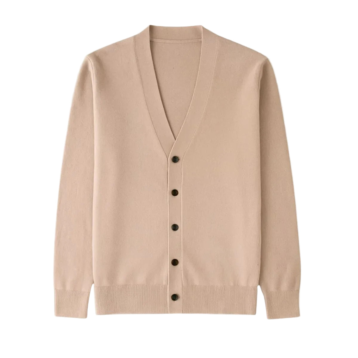 Heren Cardigan van Kasjmier met Knopen 1