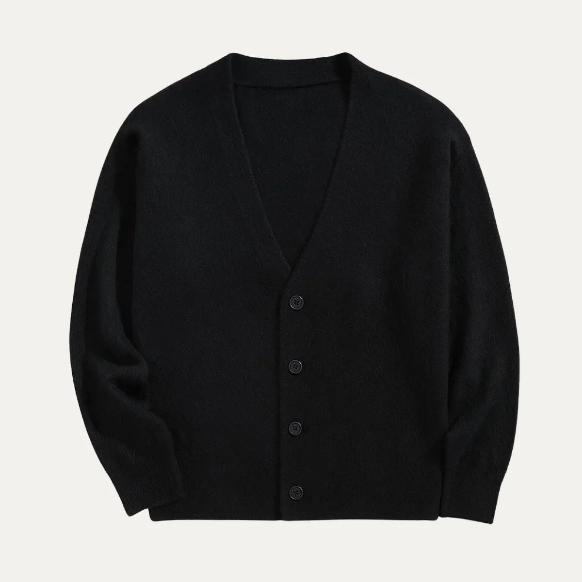 Heren Cardigan van Kasjmier met Knopen 4