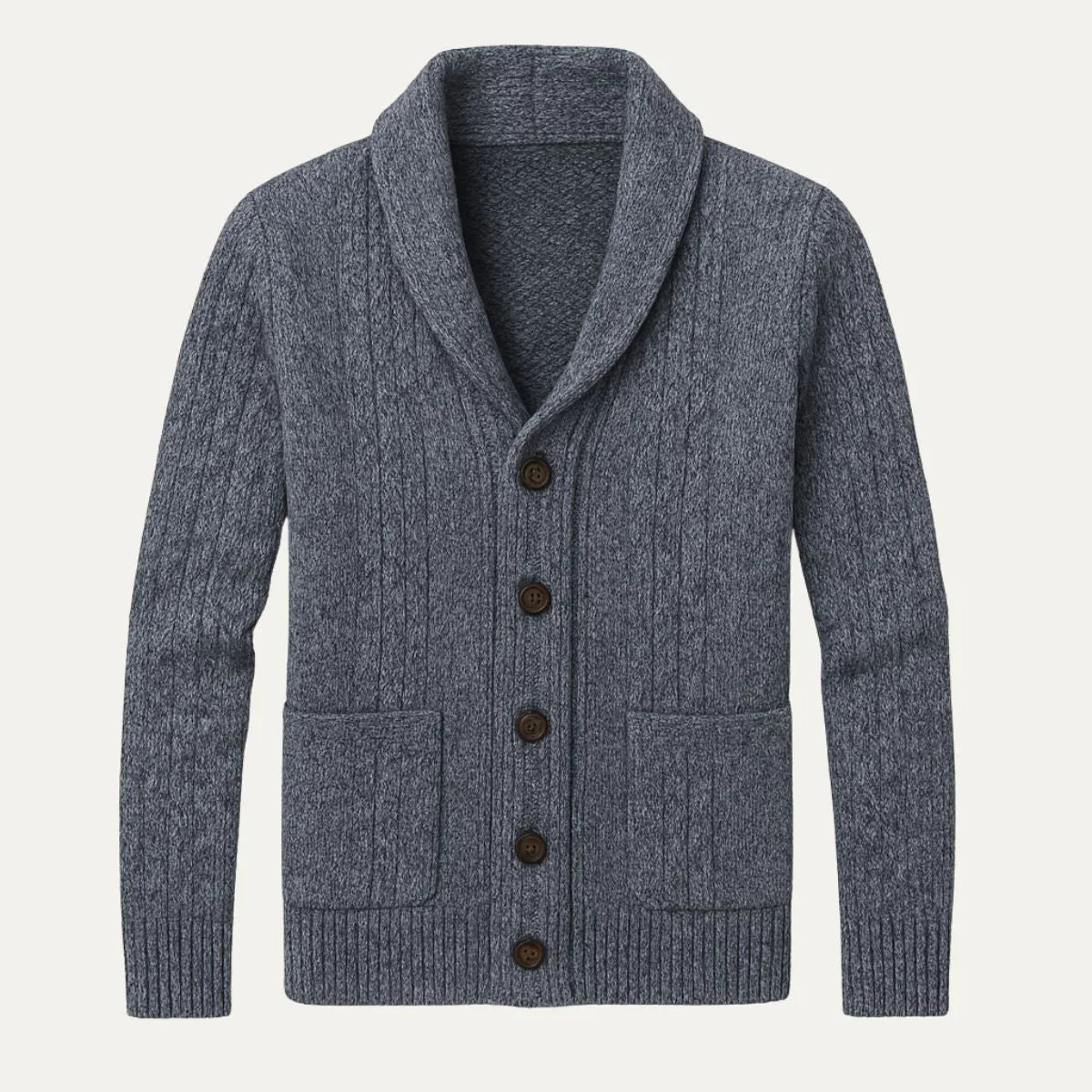 Heren Cardigan van Kasjmier met Relaxed Fit 4
