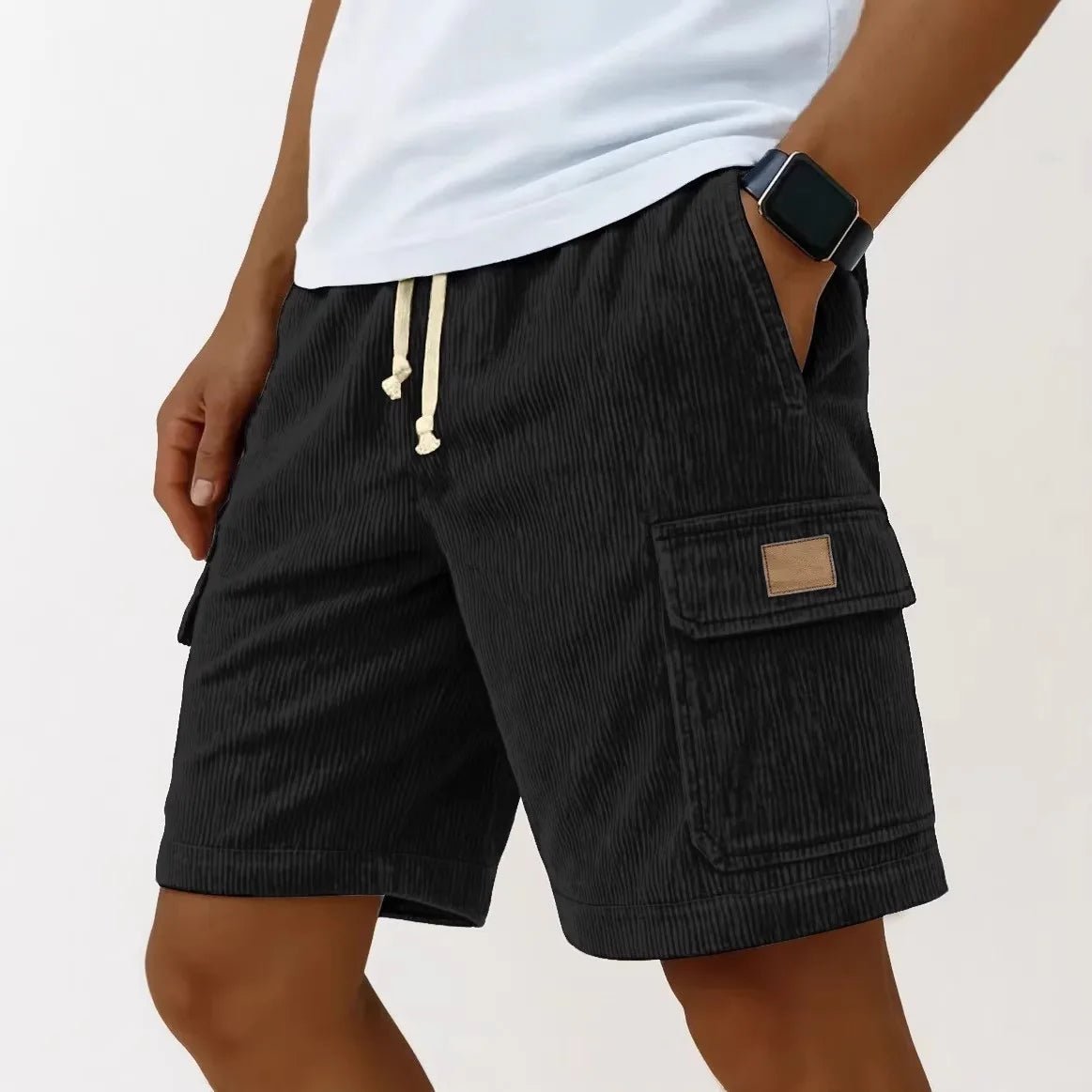 Heren Cargo Bermuda met Retrostijl 11