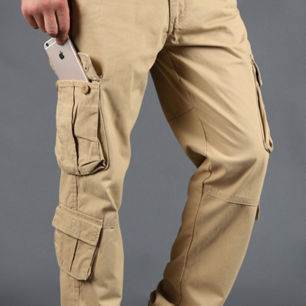Heren Cargo Broek Urban Stijl met Praktische Lommen 3