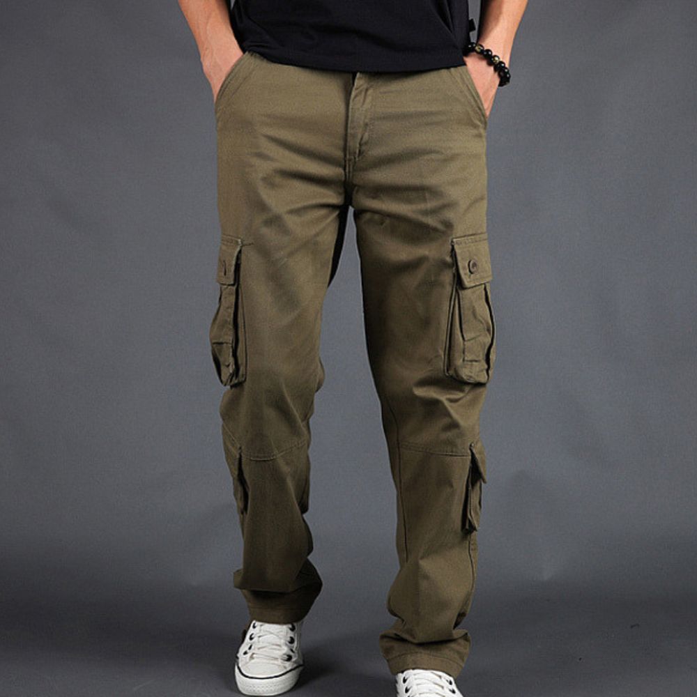 Heren Cargo Broek Urban Stijl met Praktische Lommen 4