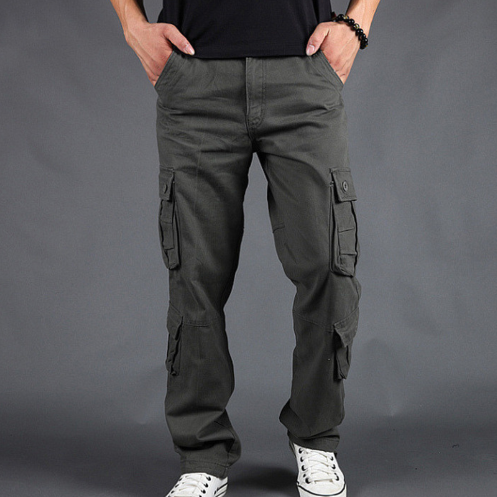 Heren Cargo Broek Urban Stijl met Praktische Lommen 7