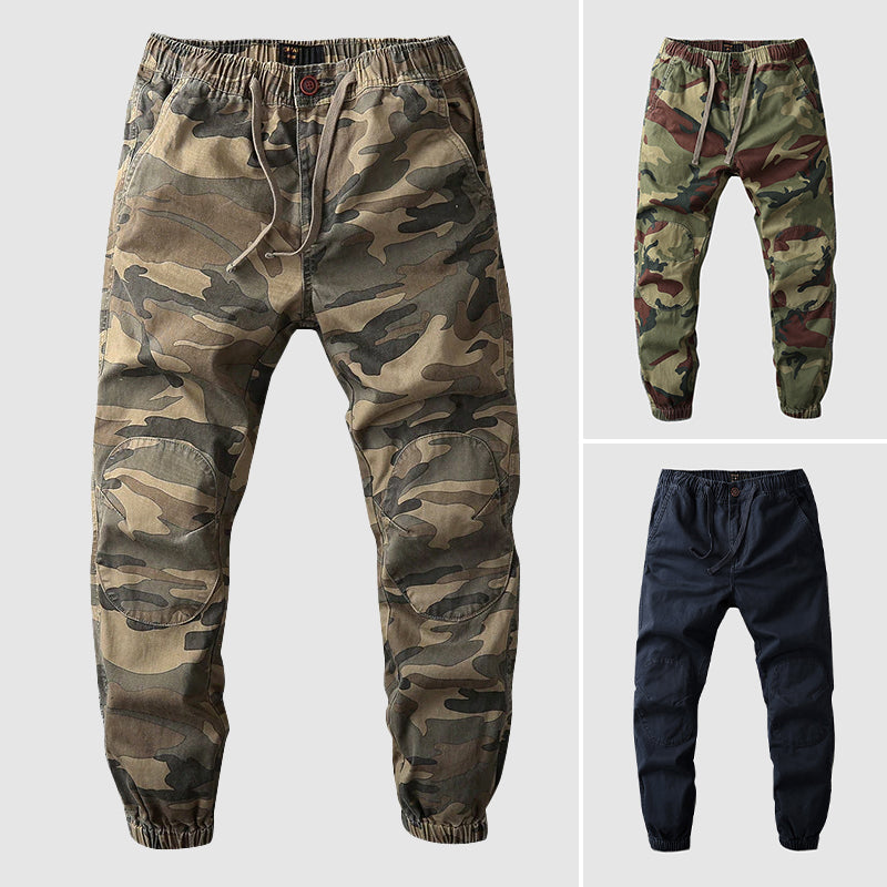 Heren Cargobroek Tactisch Camouflage met Meerdere Zakken 4