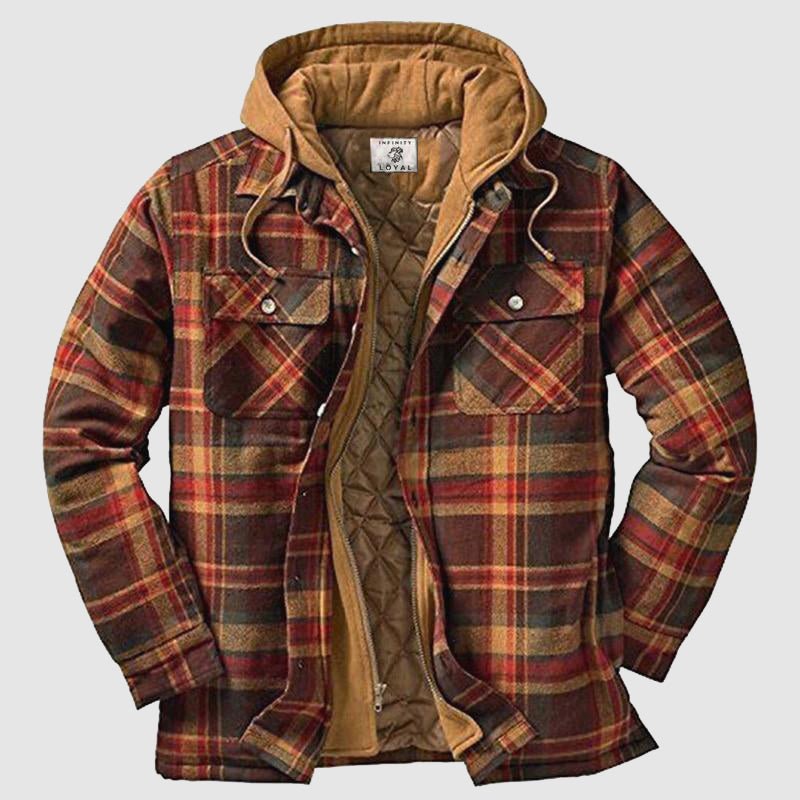 Heren Casual Geruite Jas 3