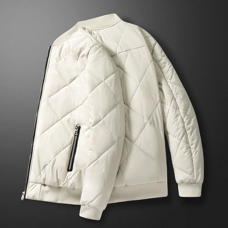 Heren Casual Warm Jacket Met Relaxed Fit 5