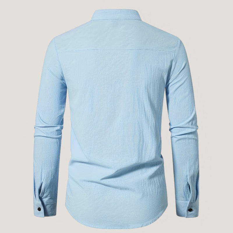 Heren Chemise Trachten Regular Fit Katoen 3