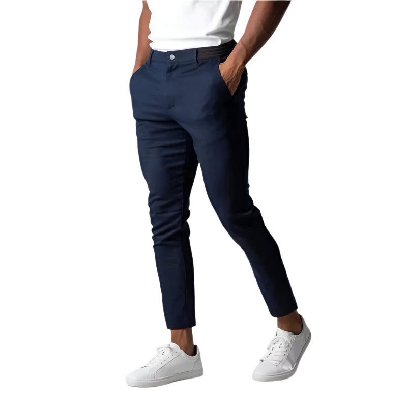 Heren Chino Broek Stretchy Modern Ademend Materiaal 1