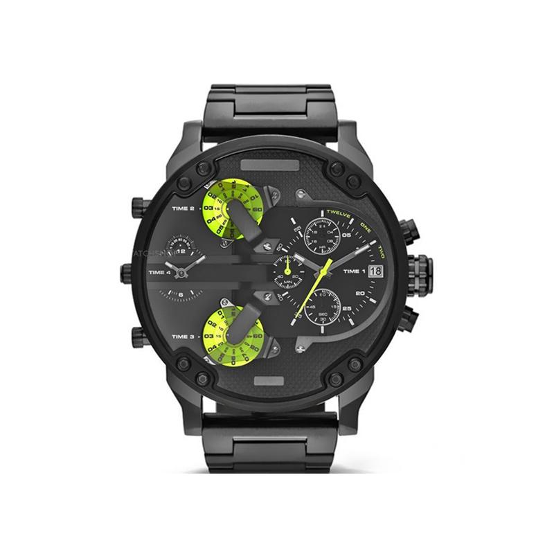 Heren Chronograaf Quartz Horloge Stijlvol 0